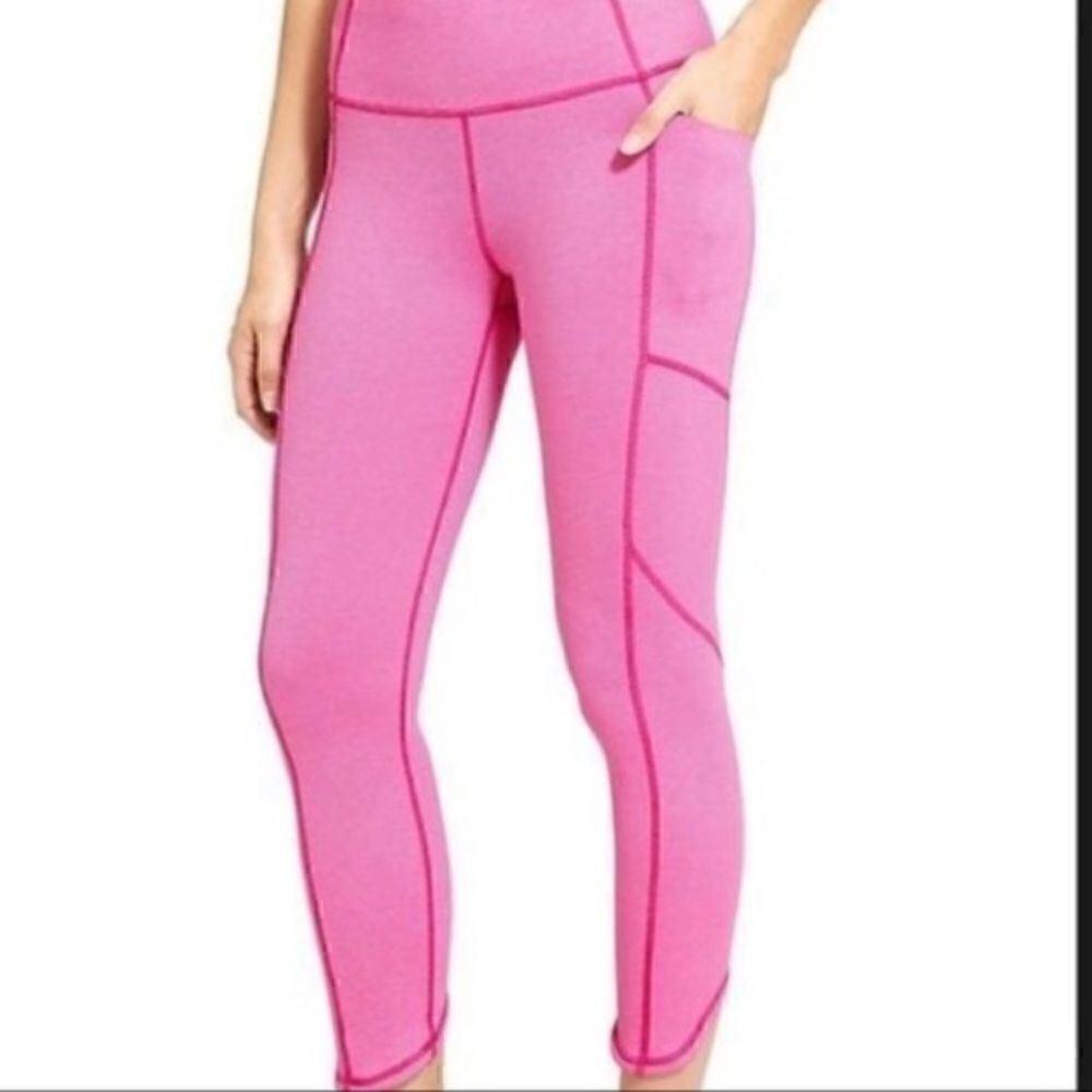 Athleta High Rise Chaturanga Cropped Leggings